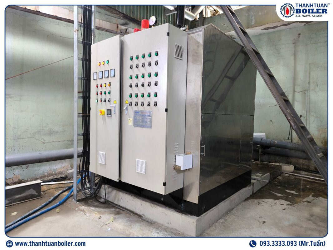 Nồi Hơi Điện 750 kg/h - Ngành Thủy Sản