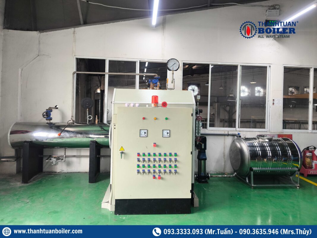 Nồi Hơi Điện sạch sẽ, thân thiện môi trường và không ô nhiễm