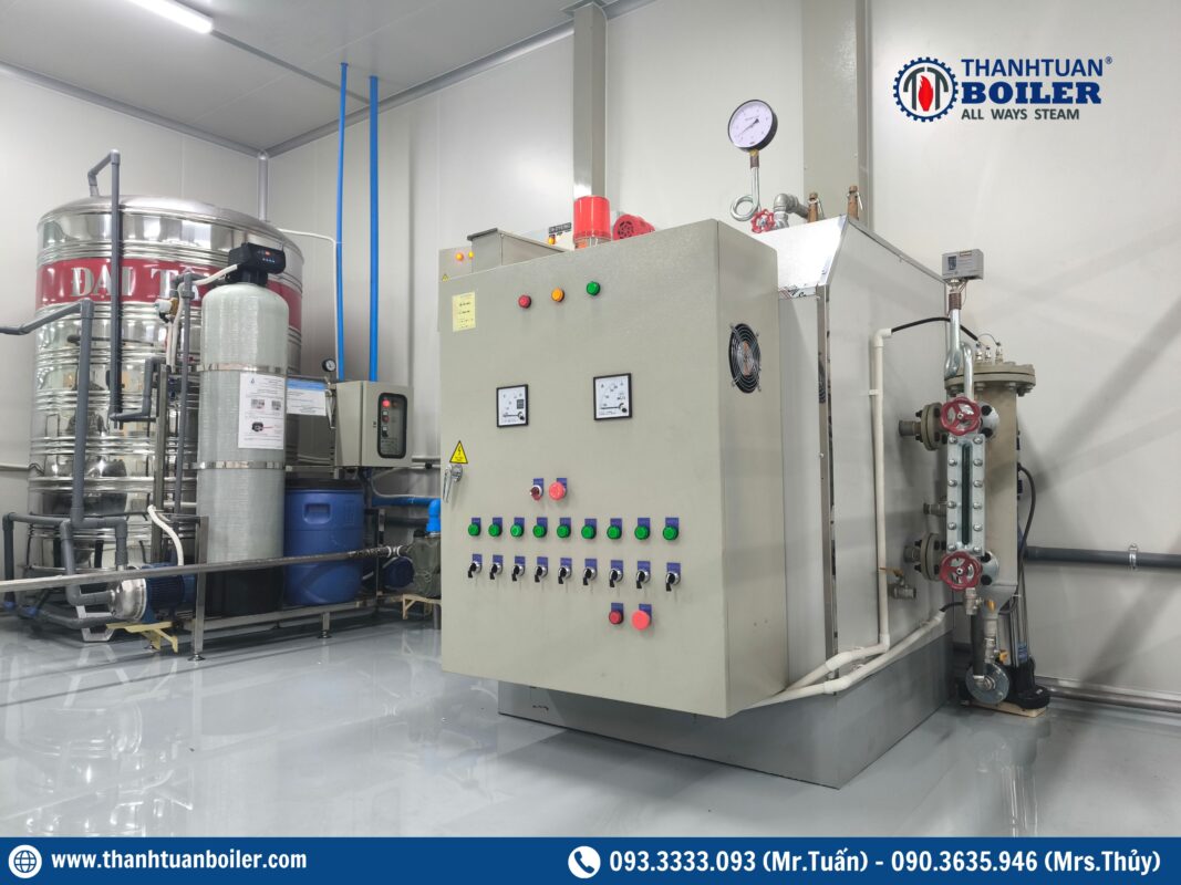 Nồi Hơi Điện 300 kg/h - Ngành Nhuộm Vải