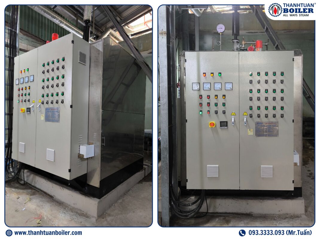 Nồi Hơi Điện 750 kg/h - Ngành Thủy Sản