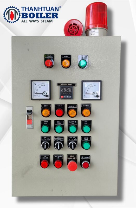 Tủ Điện Điều Khiển Nồi Hơi Đốt Dầu
