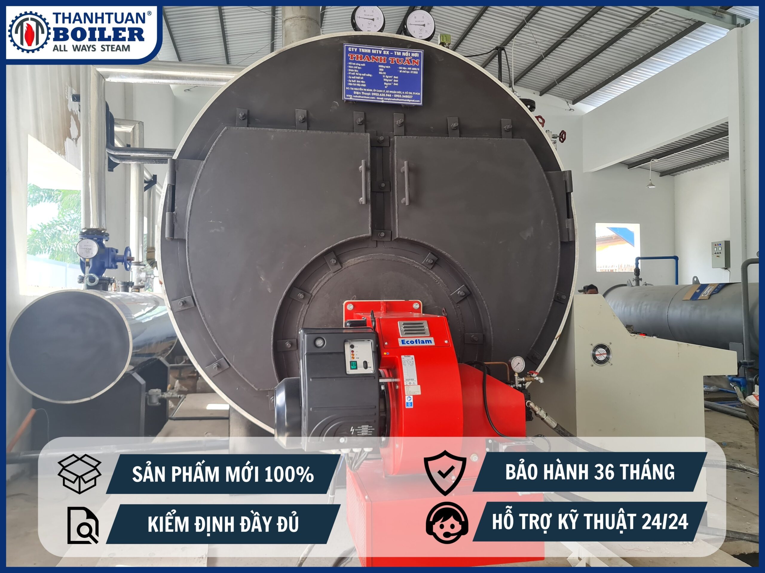 NỒi HƠi ĐẶt NẰm ĐỐt DẦu D.o (1t/h 10t/h) NỒi HƠi ĐẶt NẰm ĐỐt DẦu D.o (1t/h 10t/h)