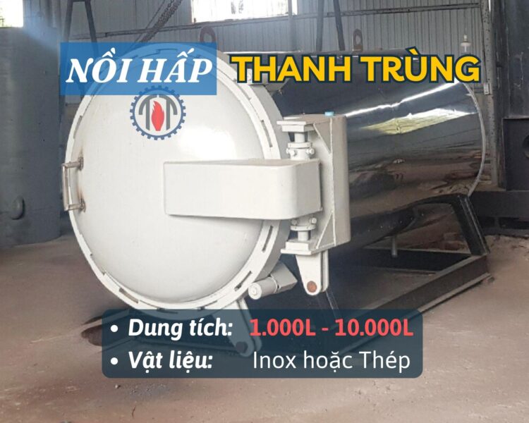 Nồi hấp áp lực thanh trùng