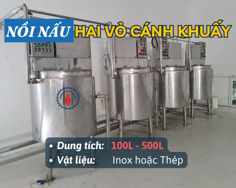 NỒi NẤu Hai VỎ CÁnh KhuẤy