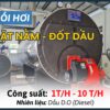 NỒi HƠi ĐẶt NẰm ĐỐt DẦu D.o (1t/h 10t/h)
